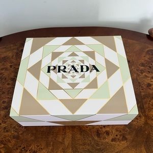 Authentic Prada paper gift box.